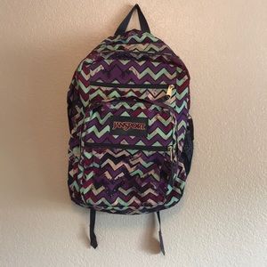 jansport chevron backpack